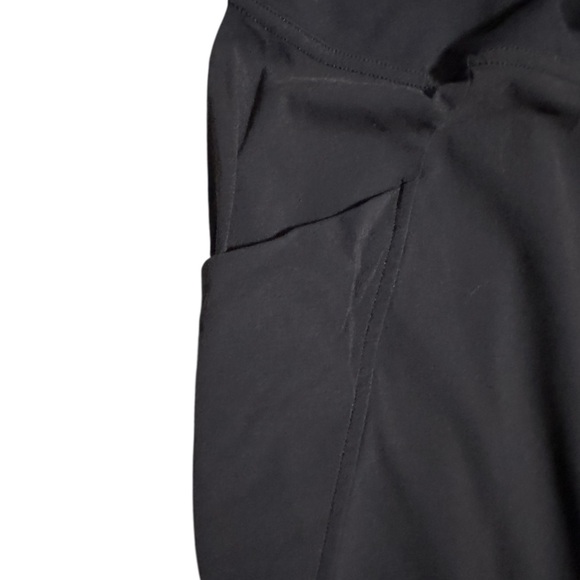 The North Face Black High Rise Leggings With Pockets Activewear Size Medium - Picture 7 of 8